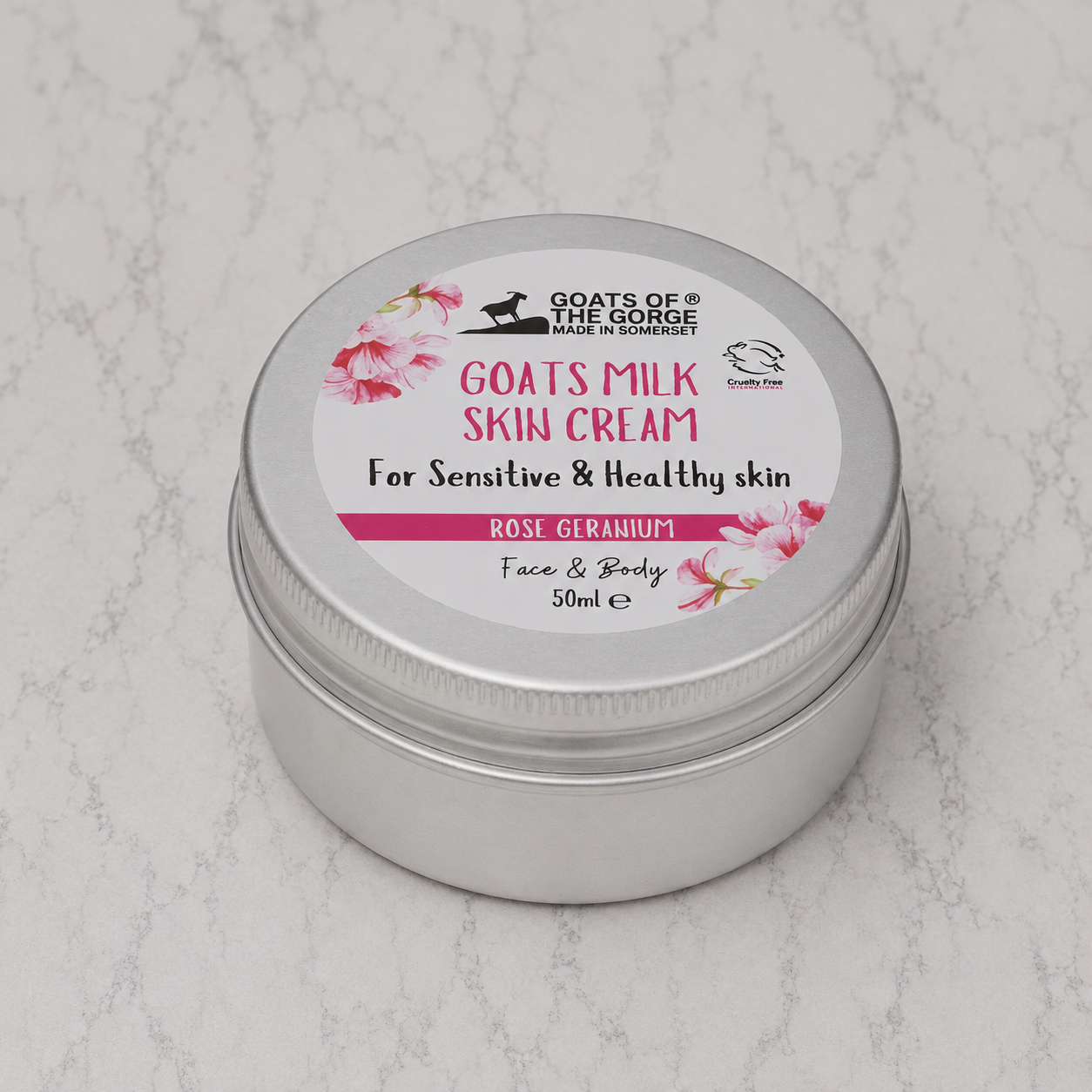 Goats Milk and Rose Geranium Hand, Body and Face Cream