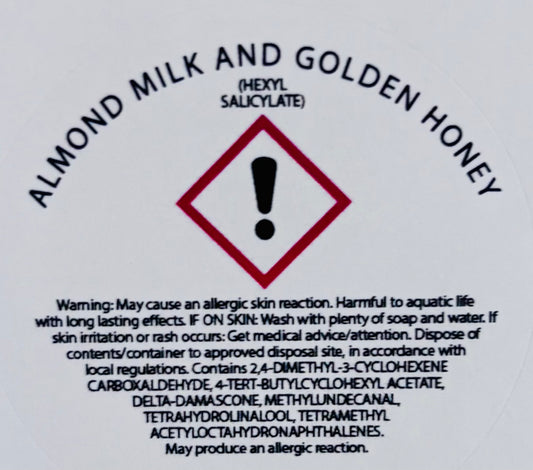 Almond Milk and Golden Honey Wax Melt Snap Bar