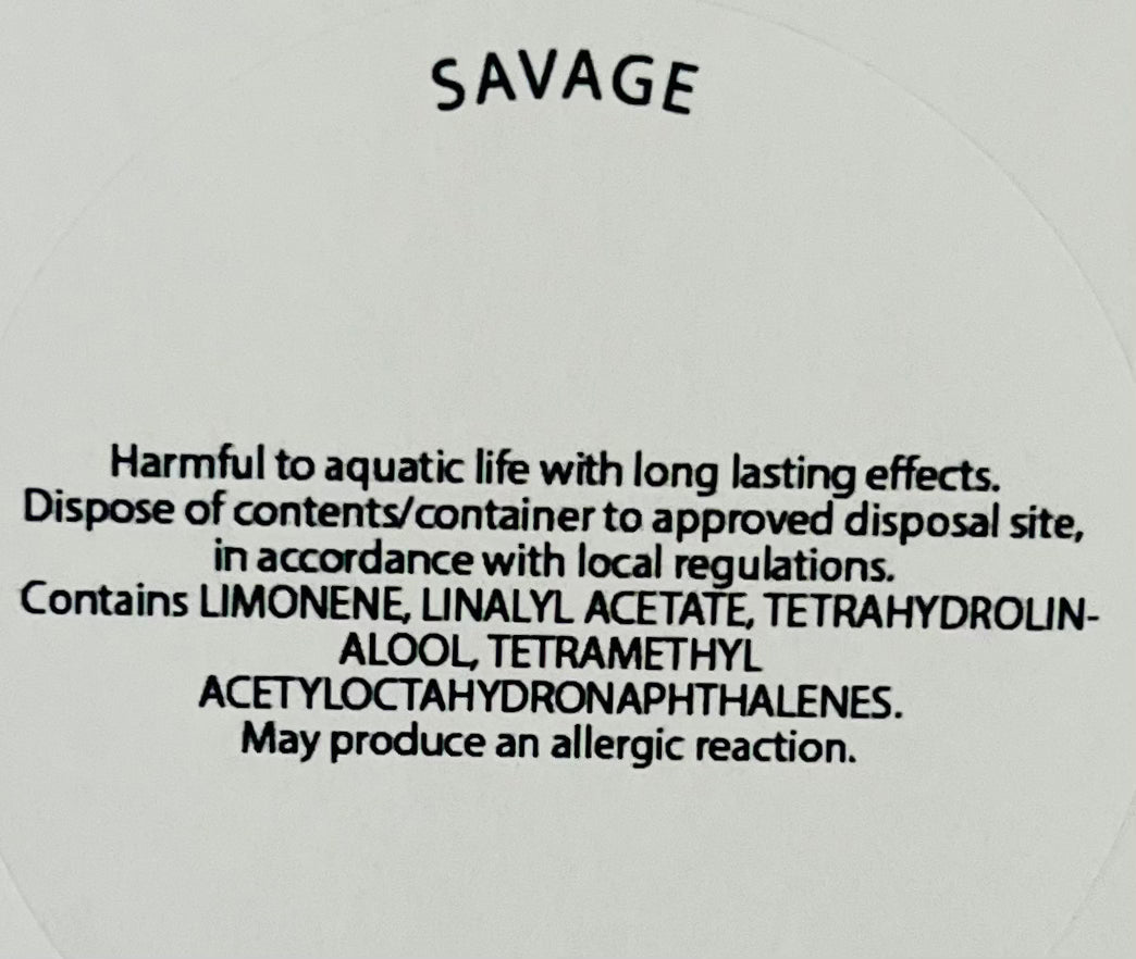 Savage Carpet Freshener in Shaker Bottle