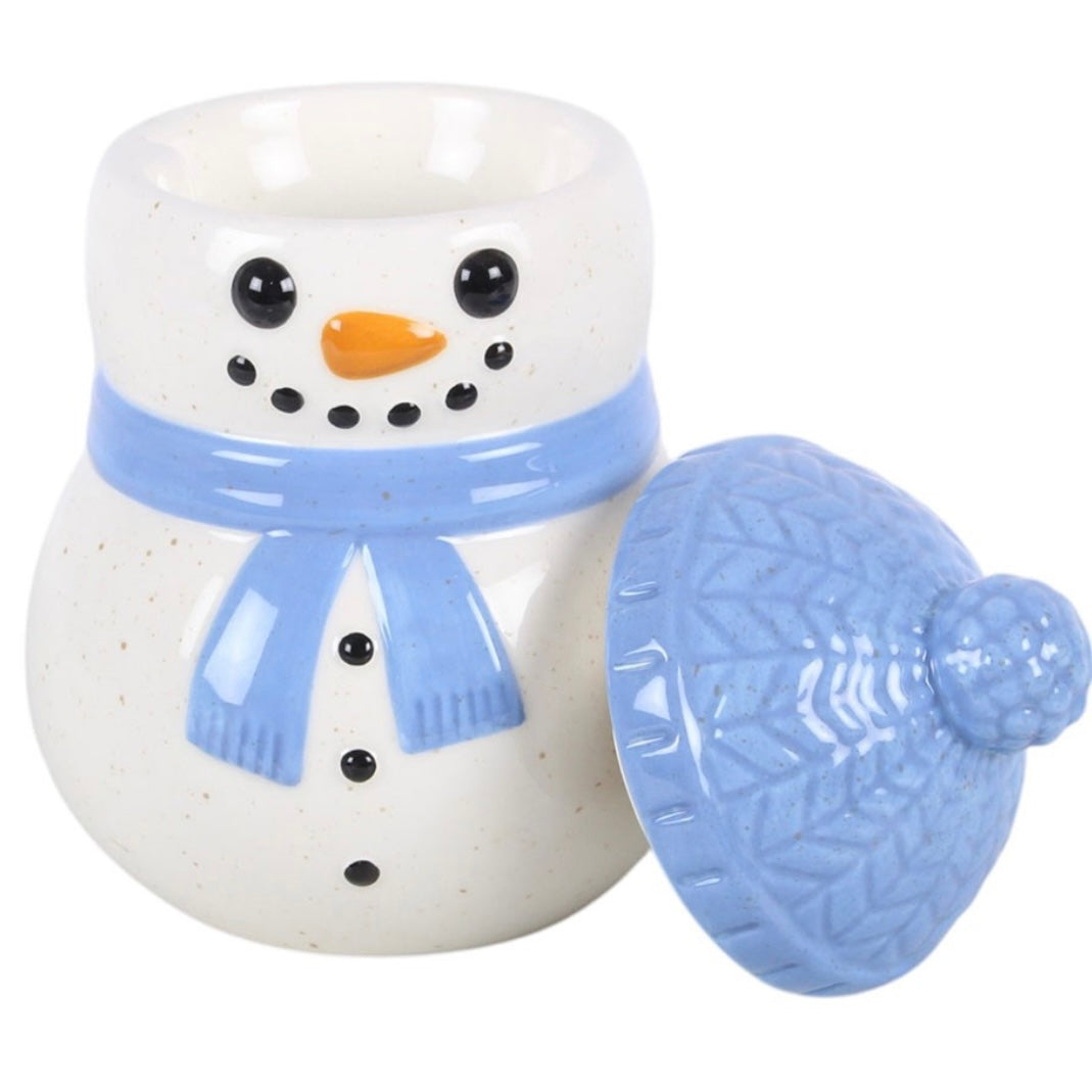 Winter Snowman Wax and Oil Burner