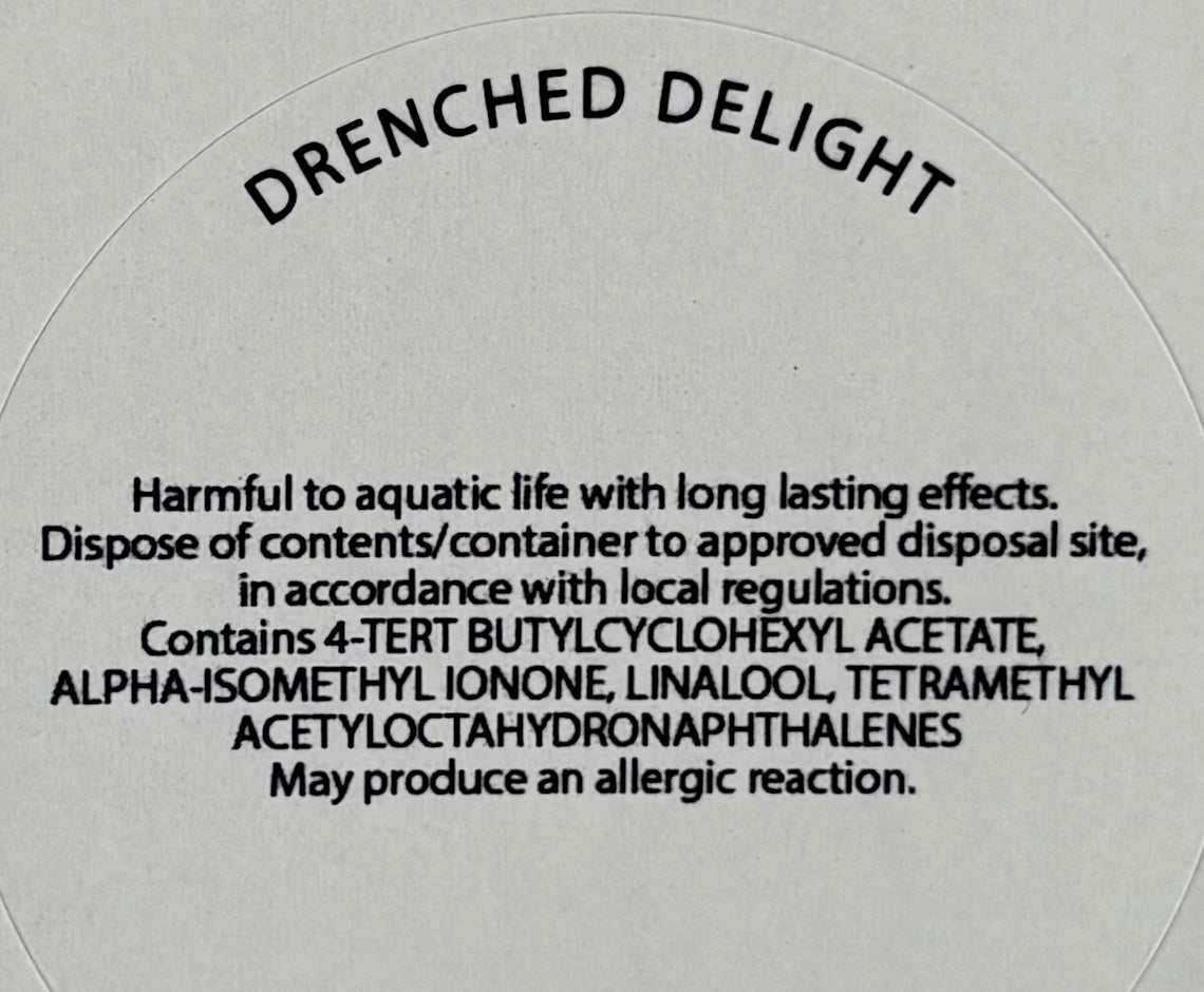 Drenched Delight Wax Melt Snap Bar