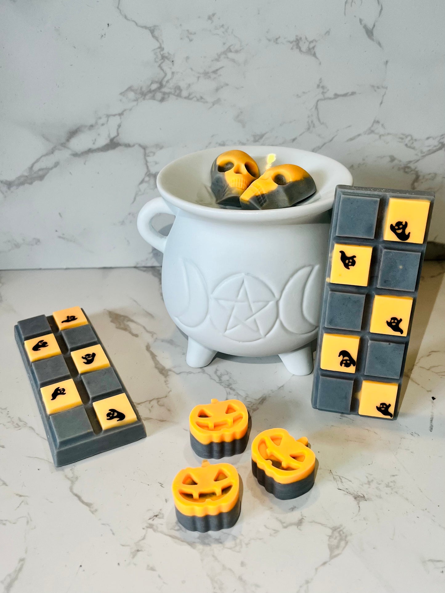 Candy Corn Martini Wax Melt Snap Bar