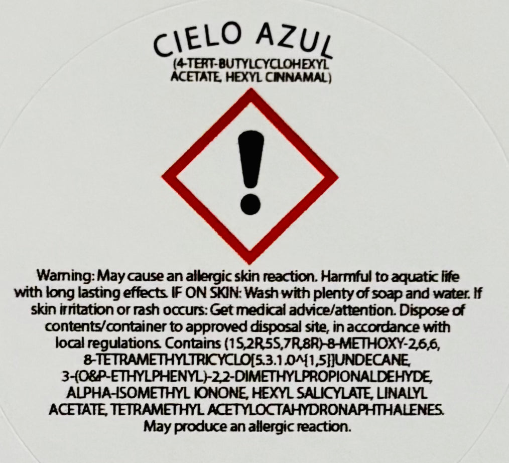 Cielo Azul Wax Melt Snap Bar