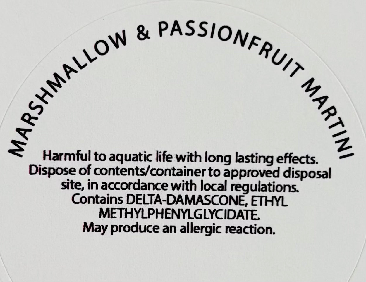 Marshmallow and Passionfruit Martini Wax Melt Snap Bar