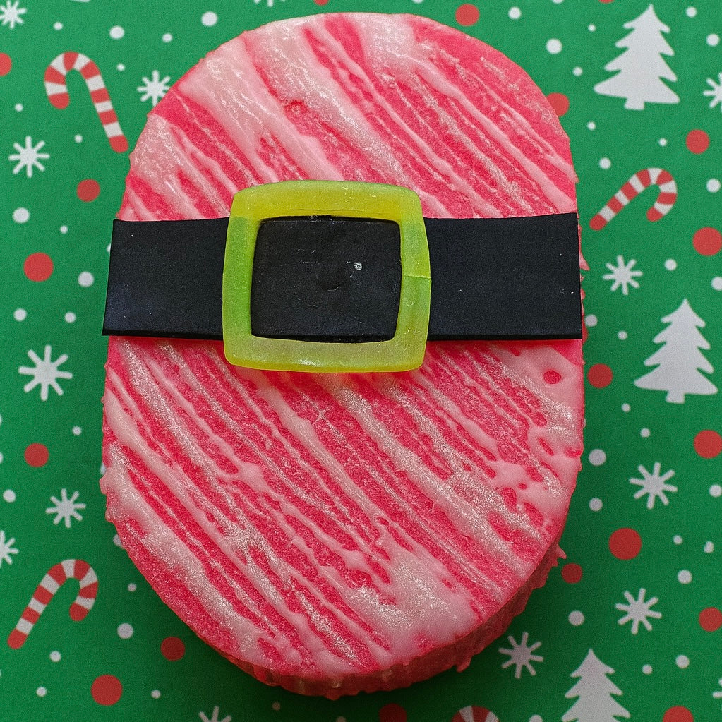 Mrs Claus’ Belt Christmas Soap Sponge