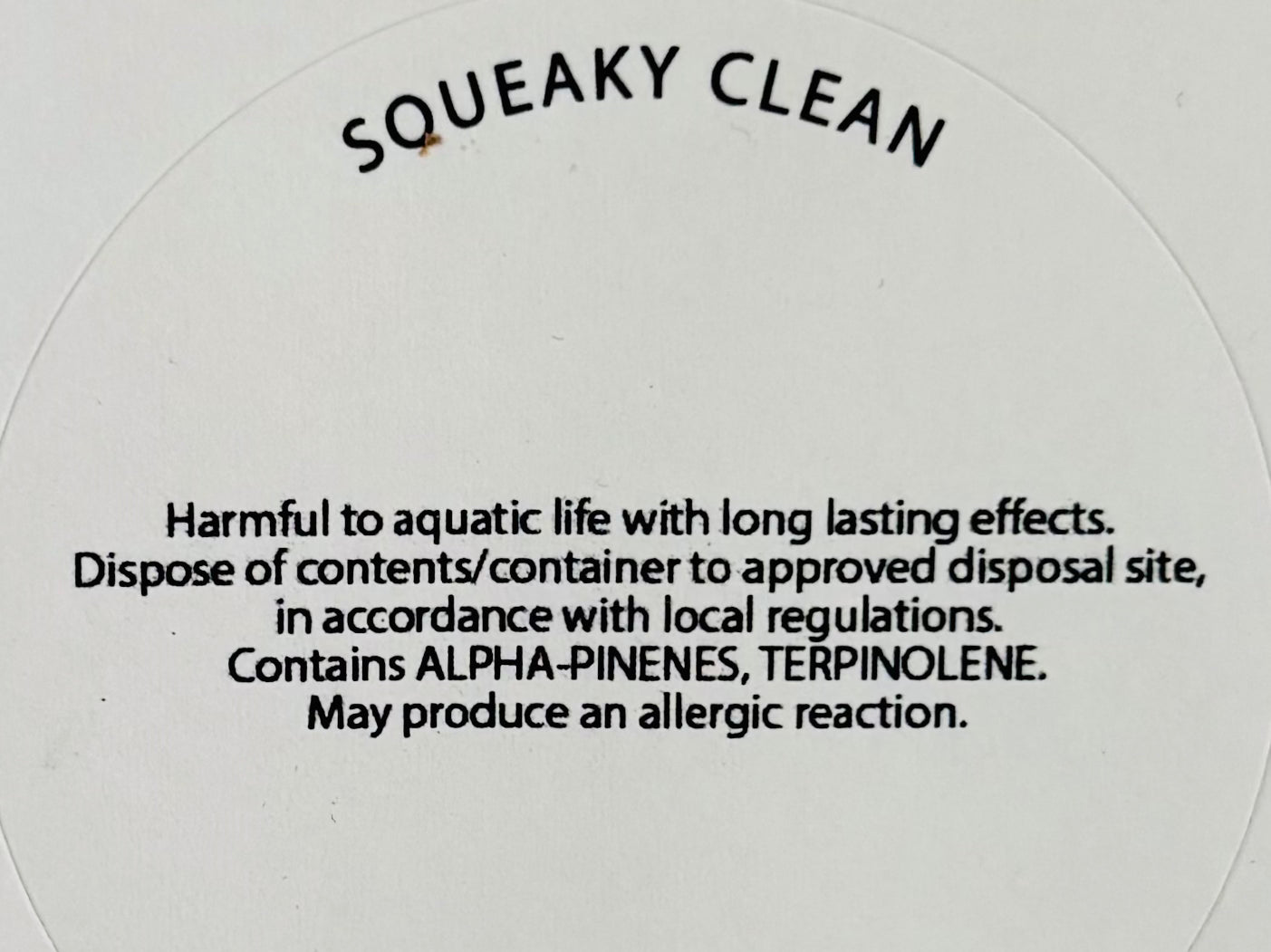 Squeaky Clean Wax Melt Snap Bar