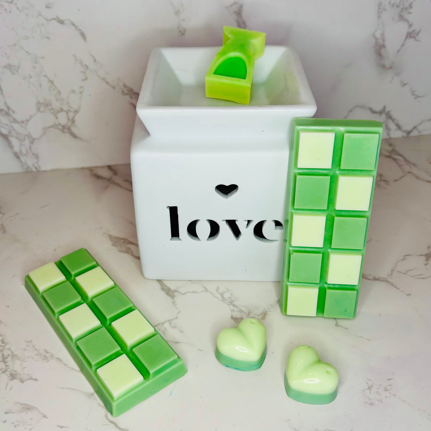 Green Apple Wax Melt Snap Bar
