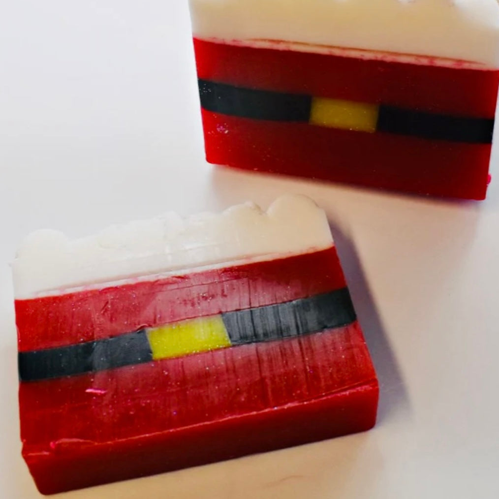 Santa Claus Christmas Soap Bar