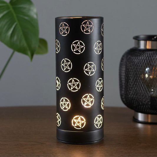 Black Pentagram Electric Wax and Oil Burner
