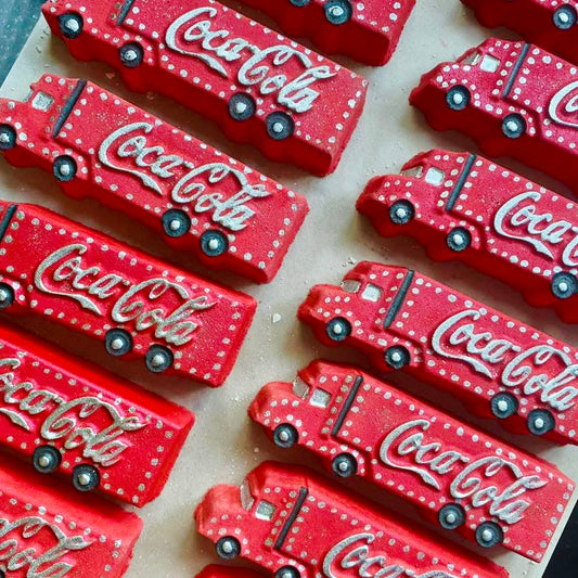 Christmas Cola Truck Jumbo Bath Bomb