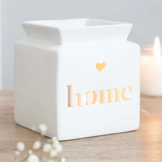 Ceramic White Home Wax and Oil Burner