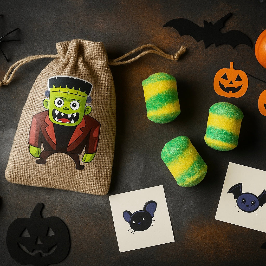 Halloween Bath Bomb Treat Bag