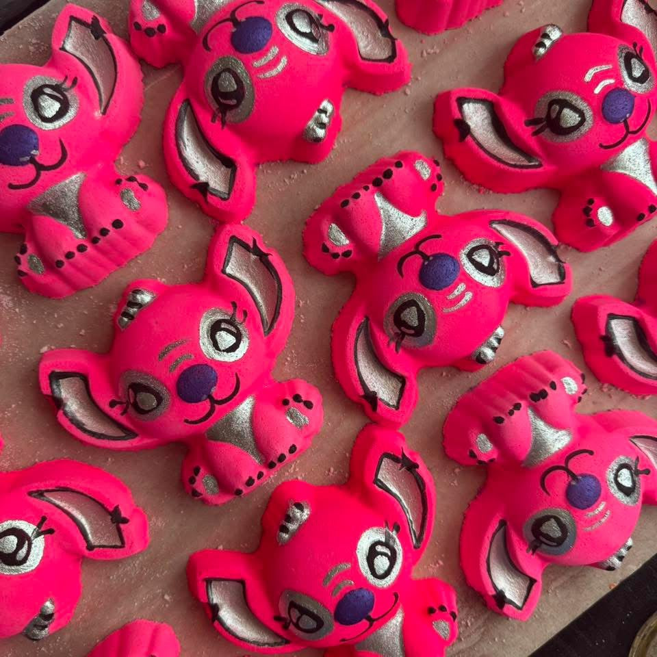 Cute Pink Alien Jumbo Bath Bomb