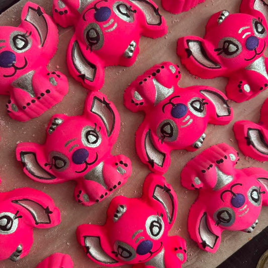 Cute Pink Alien Jumbo Bath Bomb
