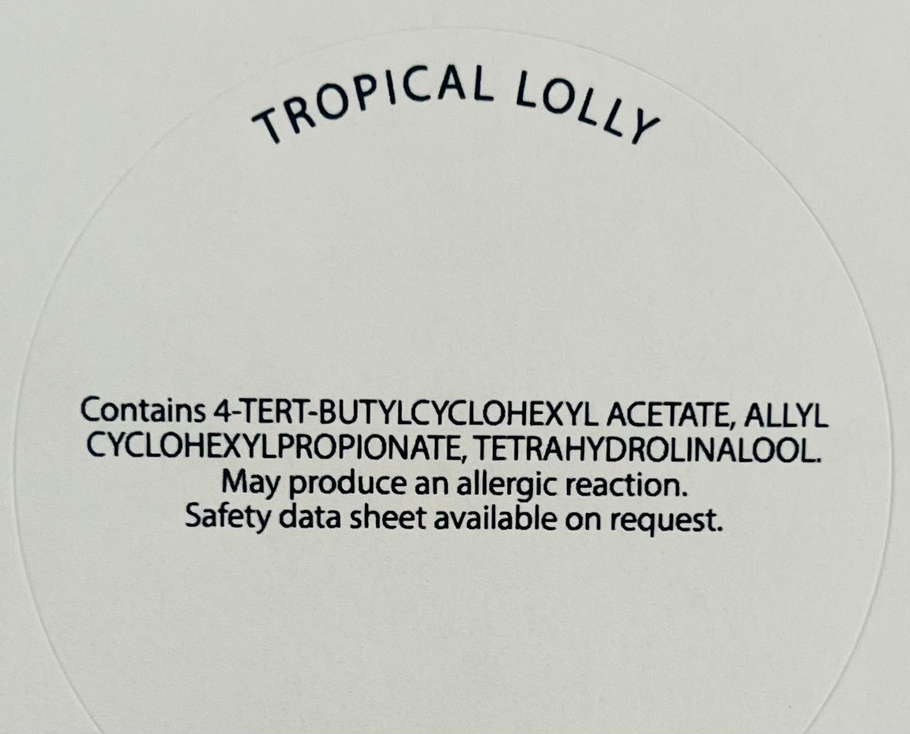 Tropical Lolly Wax Melt Snap Bar