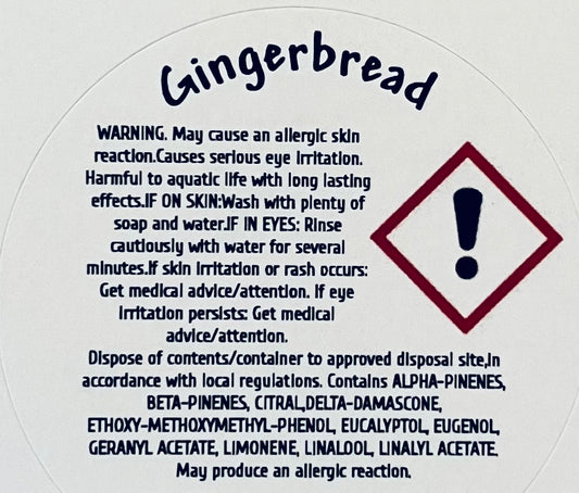 Gingerbread Wax Melt Snap Bar