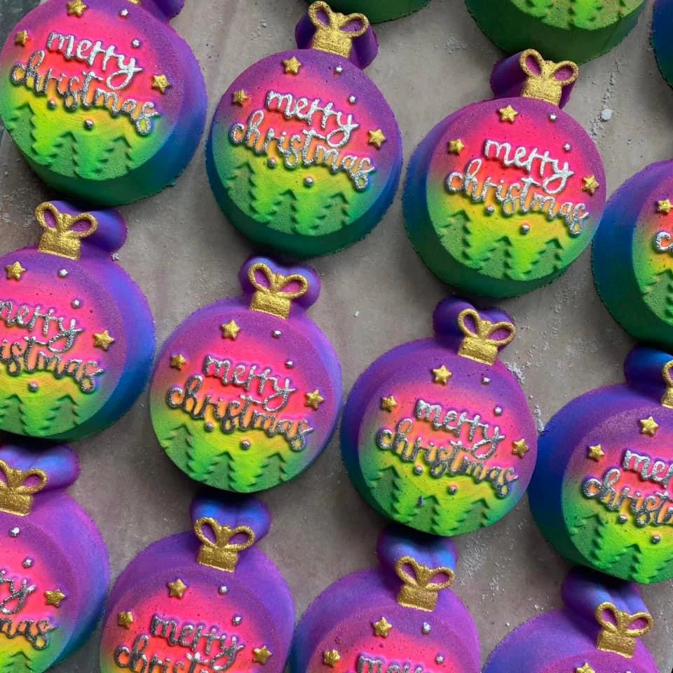 Christmas Bath Bombs