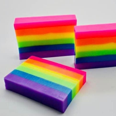 Rainbow Pride Flag Soap