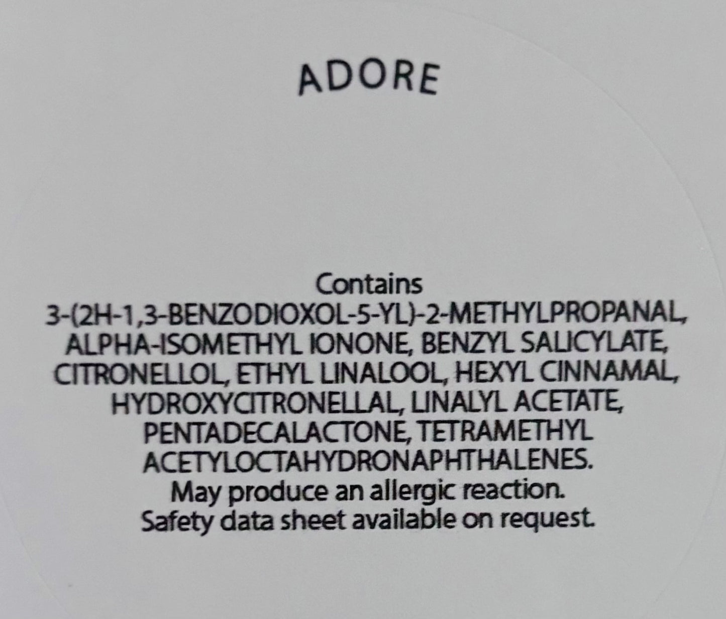 Adore Wax Melt Snap Bar
