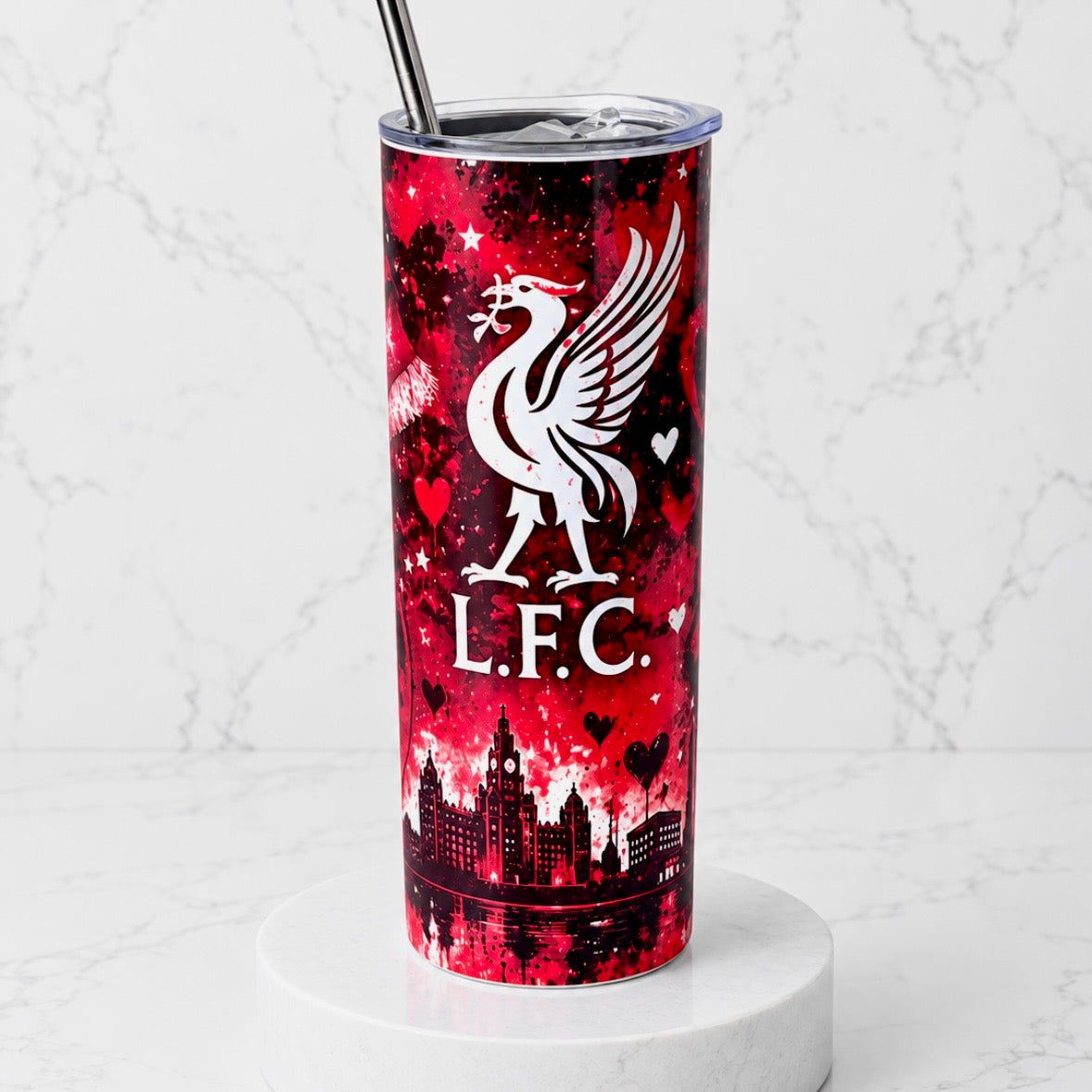 Liverpool FC Stainless Steel Thermal Drinks Tumbler