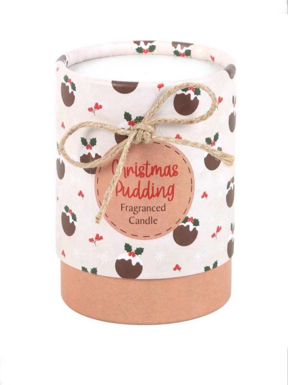 Christmas Pudding Candle