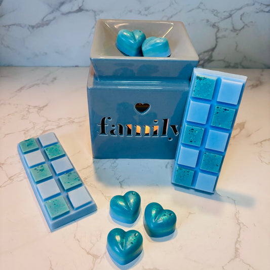 Waterlily and Lime Wax Melt Snap Bar