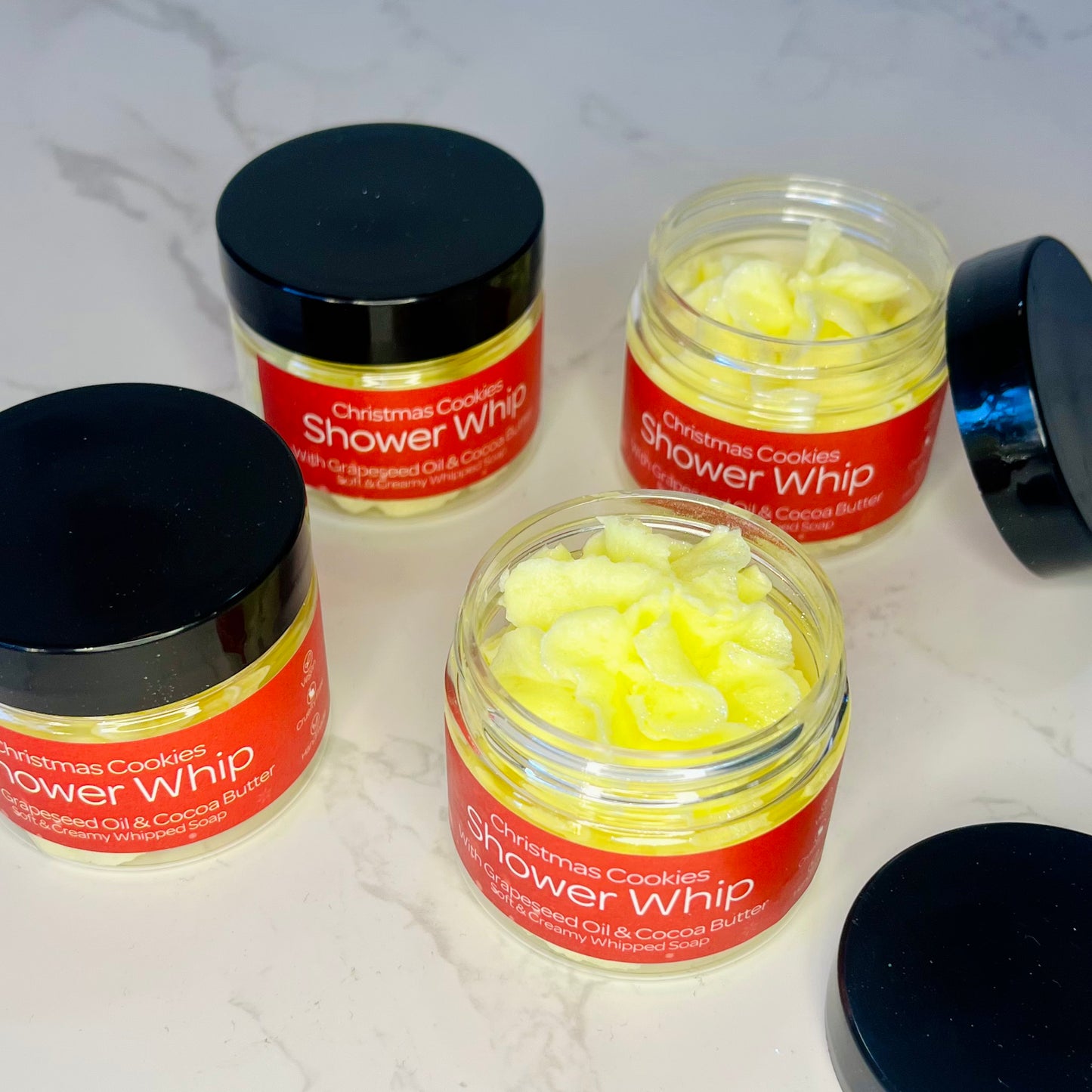 Limited Edition Mini Whipped Soaps and Body Scrub