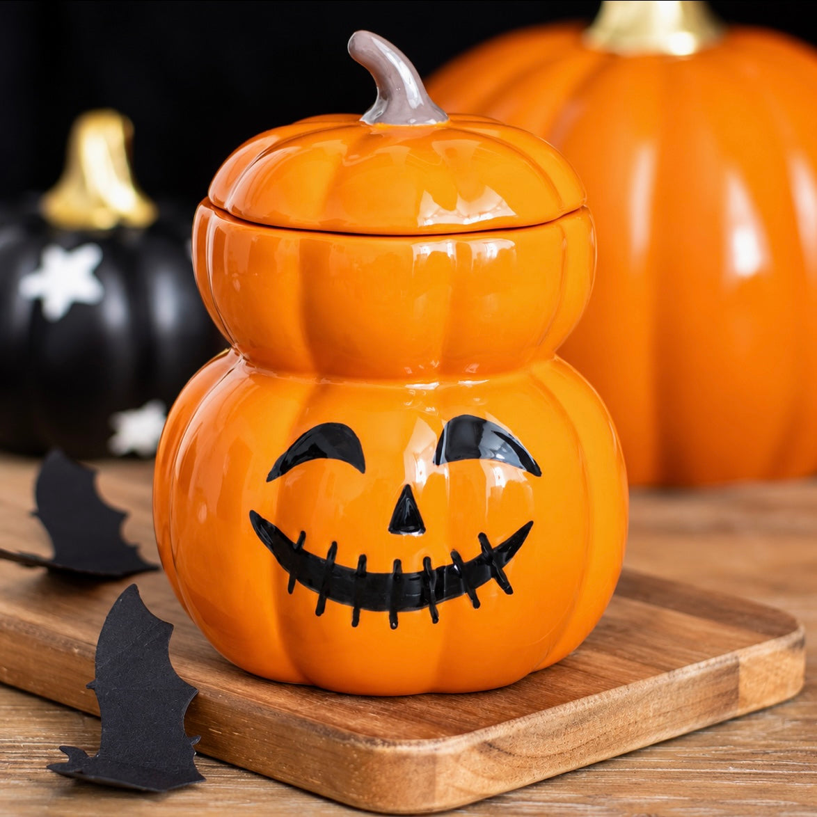 Stacked Pumpkins Wax and Oil Burner