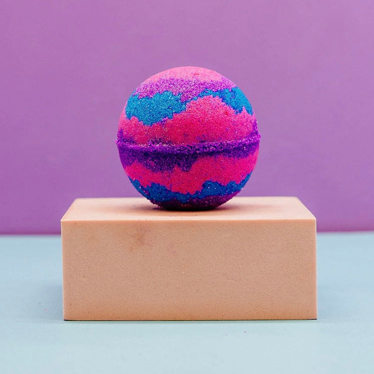 Candyfloss & Marshmallow Classic Round Bath Bomb