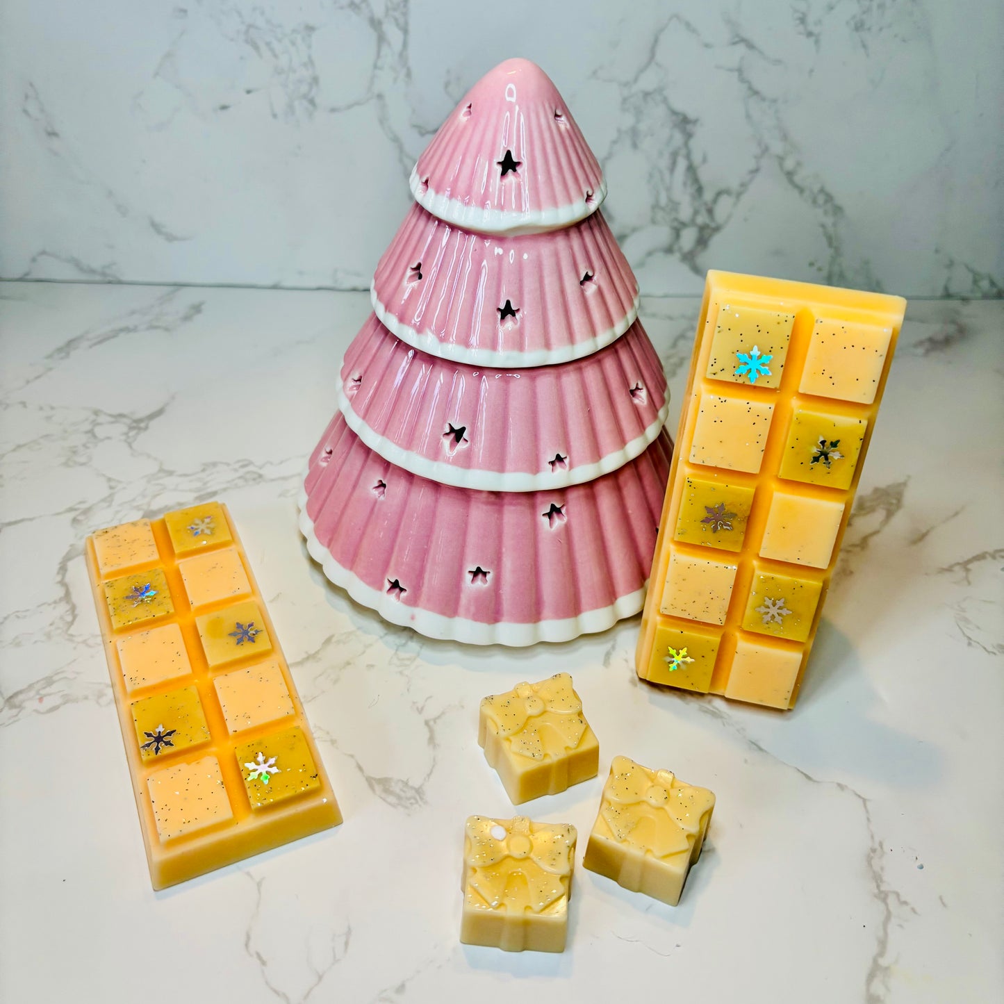 Cinnamon and Orange Wax Melt Snap Bar