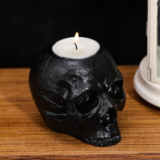 Skull Tealight Candle Holder