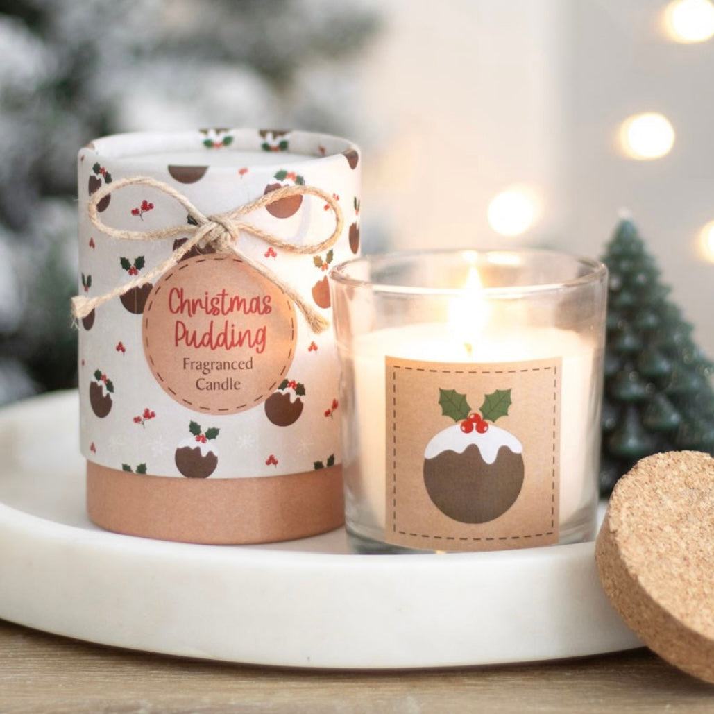 Christmas Pudding Candle