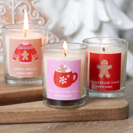 Sugarplum Christmas Candles