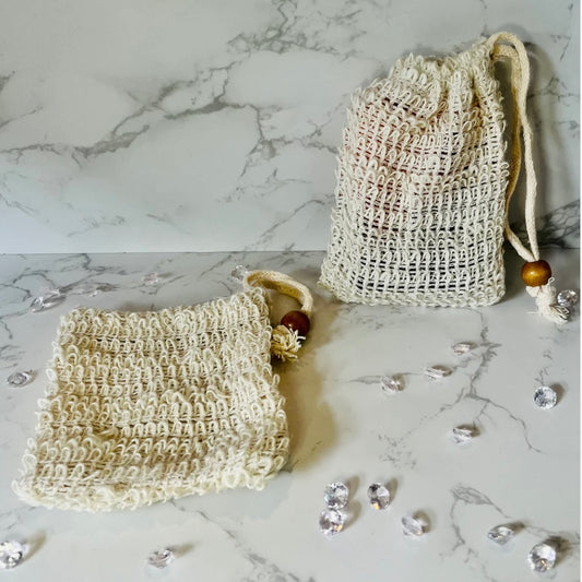 Linen Exfoliating Soap Net Bag