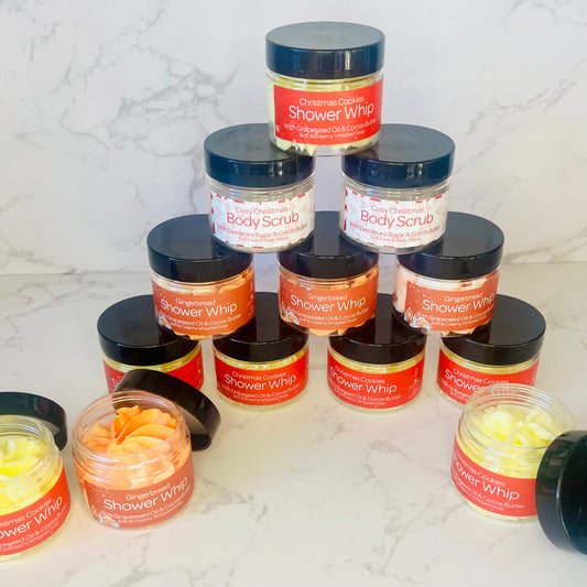 Limited Edition Mini Whipped Soaps and Body Scrub