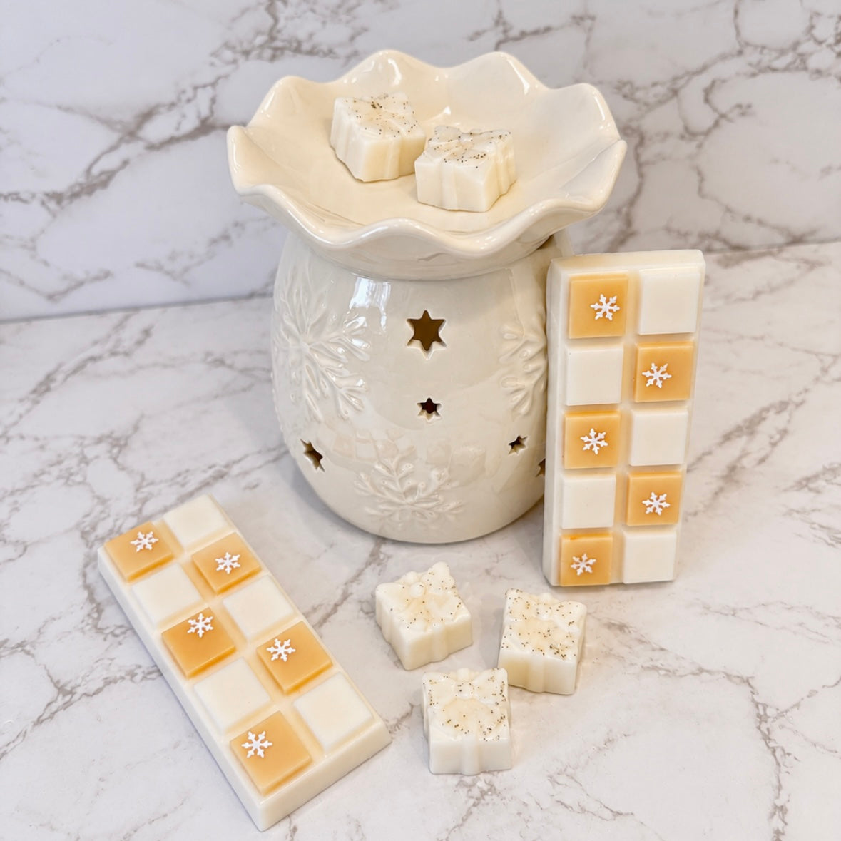 Cranberry and Ginger Wax Melt Snap Bar