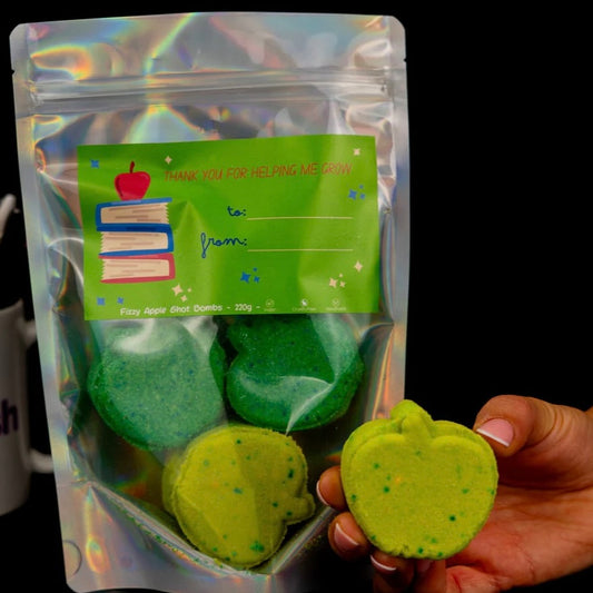 Teacher Apple Bath Bombs Gift Bag