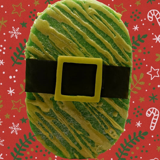 Elf Christmas Soap Sponge