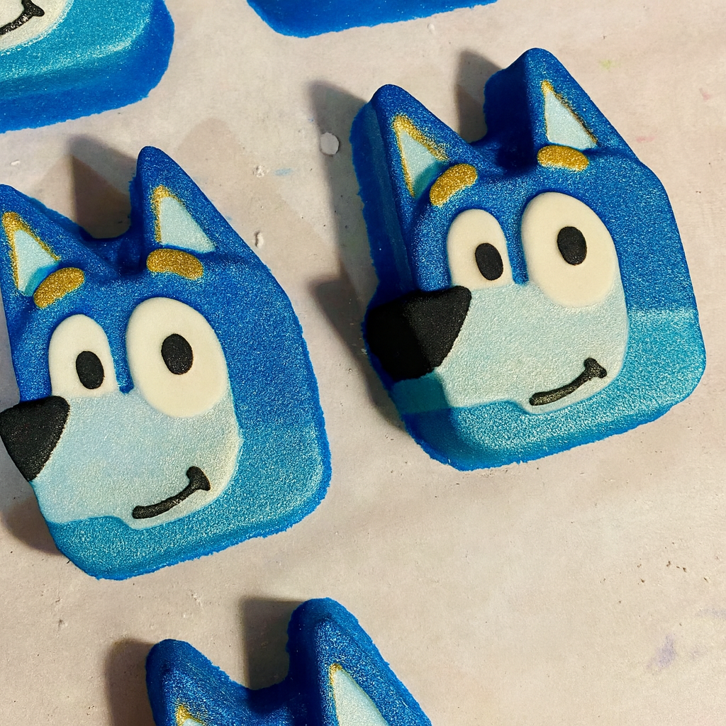 Blue Dog Bath Bomb