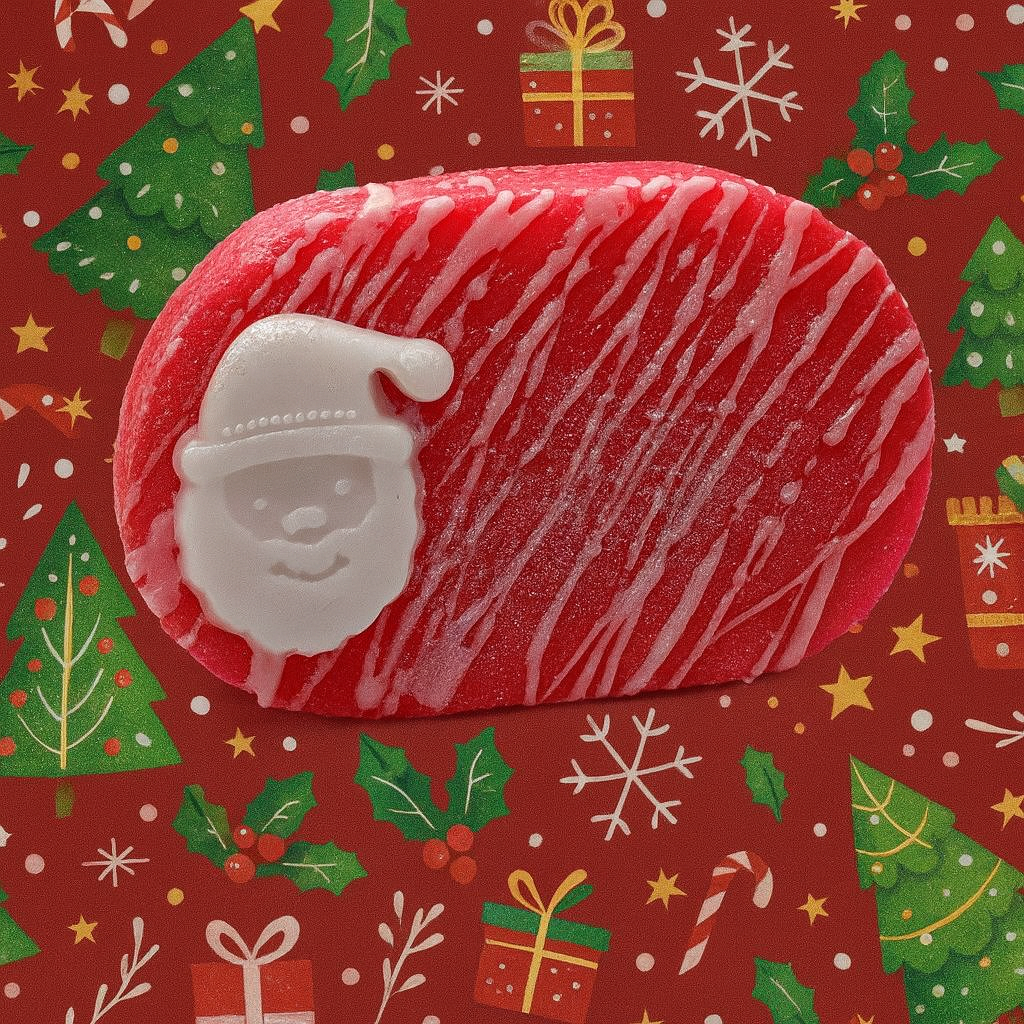 Santa Christmas Soap Sponge