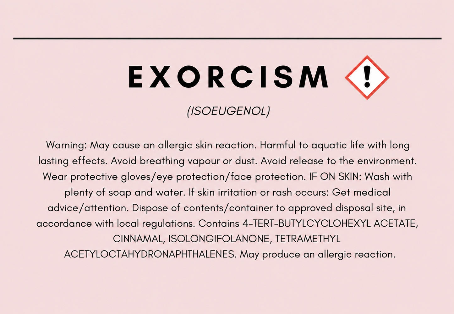 Exorcism Wax Melt Snap Bar