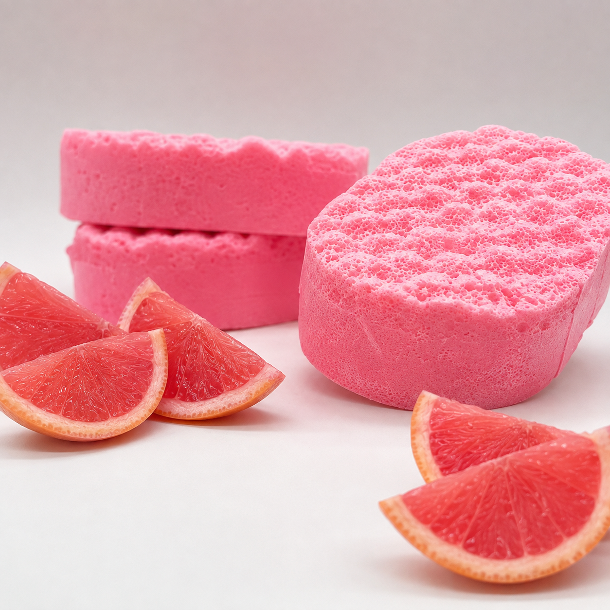 Pink Grapefruit Soap Sponge