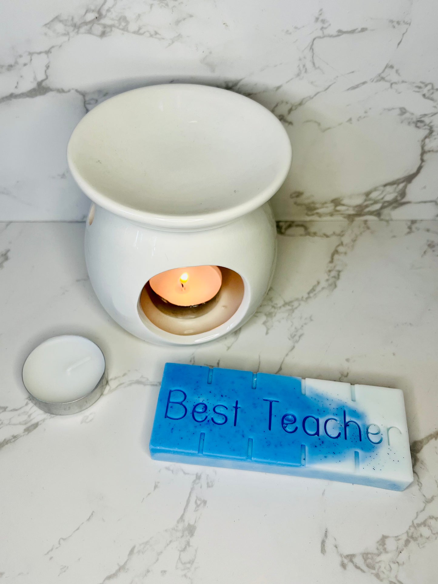 Thank You Teacher Wax Melt Snap Bar and Burner Gift Set