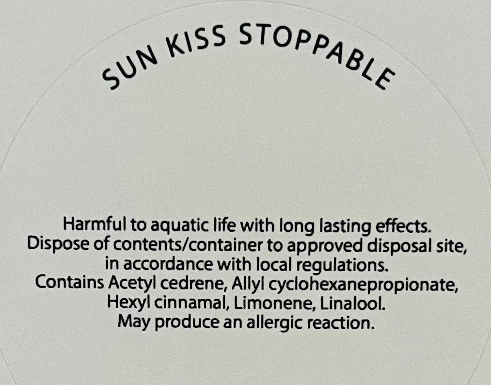 Sun Kiss Stoppable Wax Melt Snap Bar