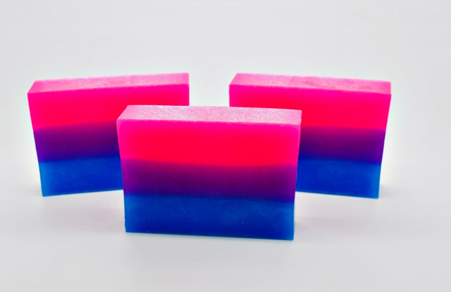 Bi Pride Flag Soap