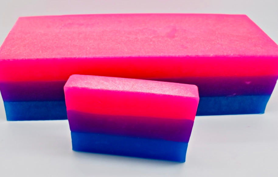 Bi Pride Flag Soap